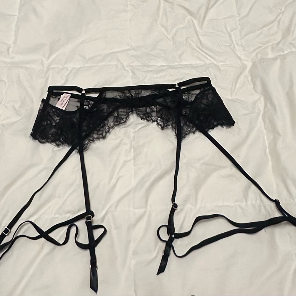 Victoria's Secret Black Lace Panties